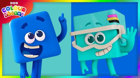 All About The Blues Kids Learn Colours Colourblocks Youtube