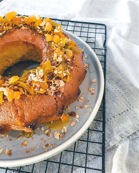 Bolo de laranja amêndoas e damasco Receiteria