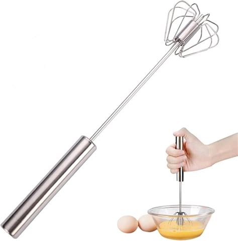 Amazon Stainless Steel Semi Automatic Whisk Stainless Steel Egg