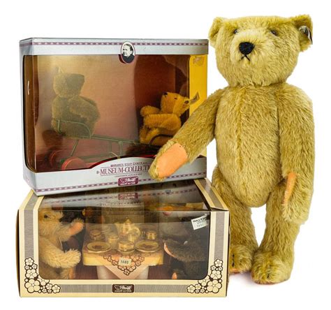 Steiff Bears In Original Boxes Auction