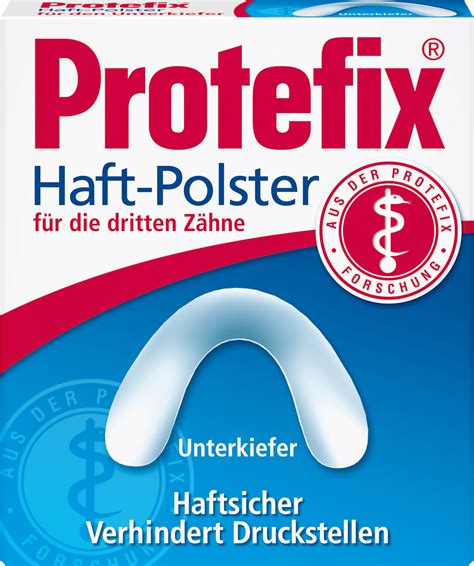 Protefix Haftpolster Unterkiefer F R Prothesen St Dauerhaft G Nstig