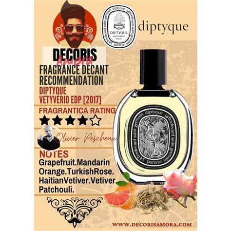 Diptyque Vetyverio Edp Perfume Decant Shopee Malaysia