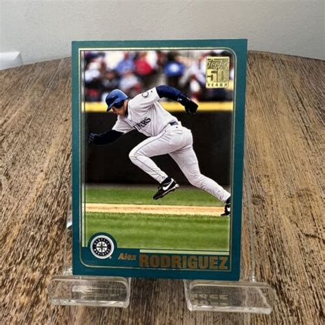 Alex Rodriguez Seattle Mariners Years Topps Ebay