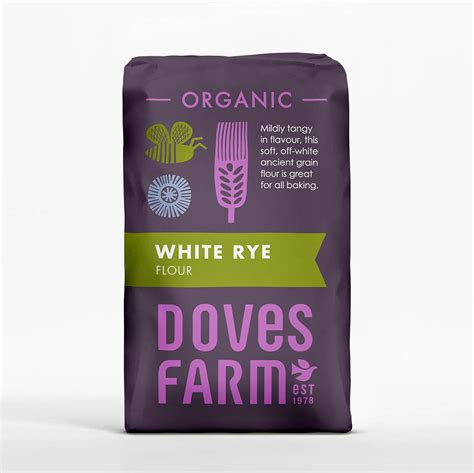 Organic White Rye Flour 1kg Bag