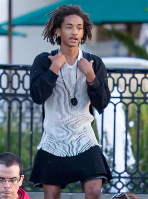 Will Smiths Son Jaden Shows Off His Quirky Fashion Sense In Bizarre