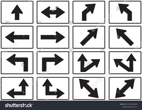 Traffic Rules Sign Boards Concept Illustration Stock Vector (Royalty ...