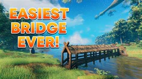 The EASIEST Way To Build A Bridge In Valheim Mistlands YouTube