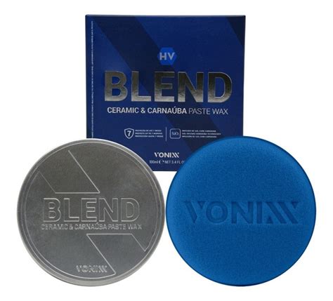 Blend Black Cera Carnauba Silica Paste Wax Ml Vonixx Mercadolivre