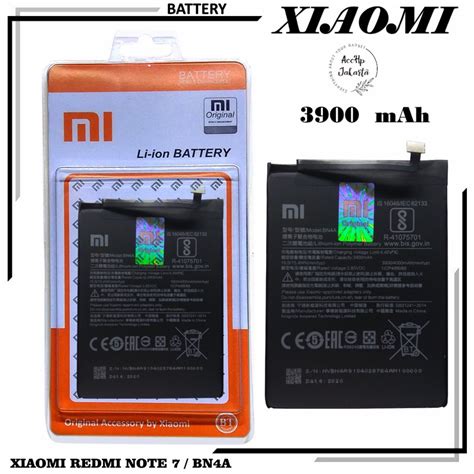 Jual Baterai Batre Xiaomi Redmi Note Bn A Original Battery Batrai