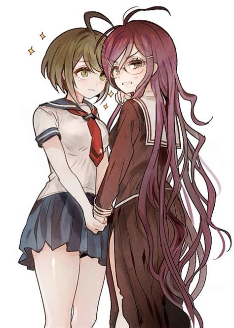 Komaru And Toko Komaru Naegi Danganronpa Anime