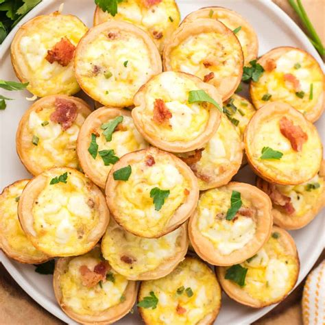 Mini Quiche Lorraine ⋆ Real Housemoms