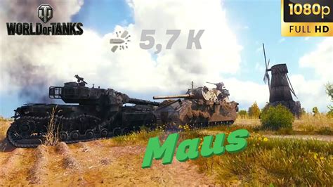 Maus Breakthrough At The Front Malinovka World Of Tanks Youtube