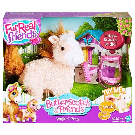 Furreal Friends Butterscotch And Friends Walkin Pet Strawberry Rose