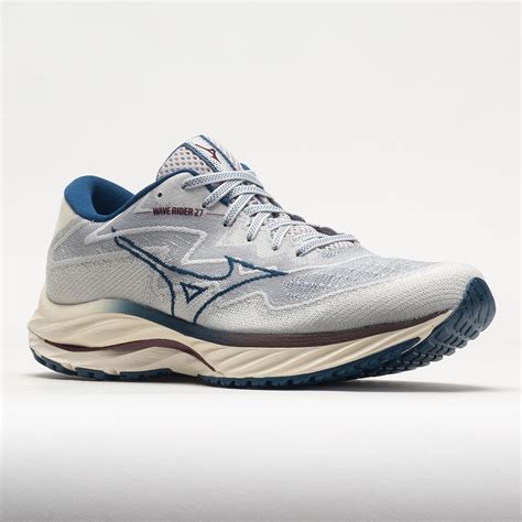 Mizuno Wave Rider Mens Papyrus Blue Opal Fatenmahran