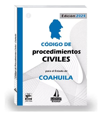 C Digo De Procedimientos Civiles Coahuila Ledroit Mercadolibre