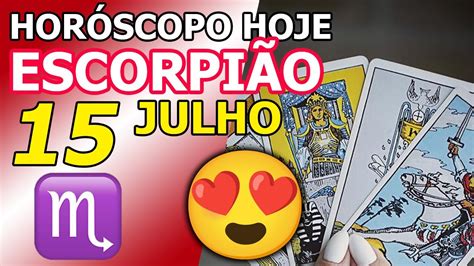 😲 Um Presente Inesperado 🎁 Horóscopo Do Dia De Hoje Escorpião 15 Julho