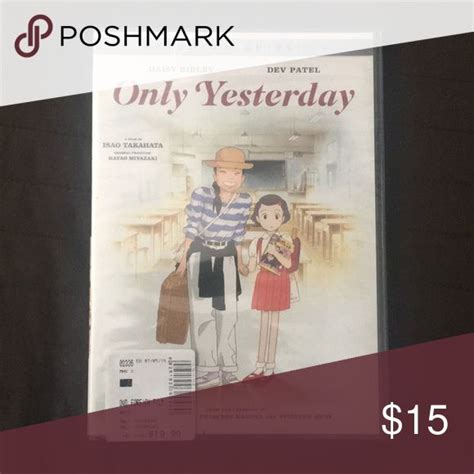 Studio Ghibli Only Yesterday Movie Dvd