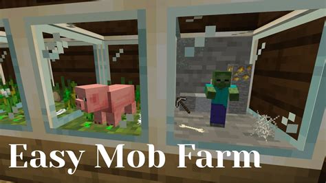 Easy Mob Farm Mod In Minecraft Youtube