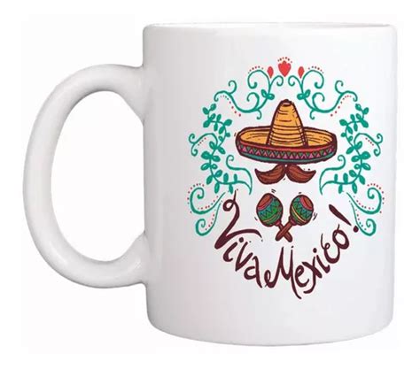 Taza Blanca Día De La Independencia De México Viva México En Venta En