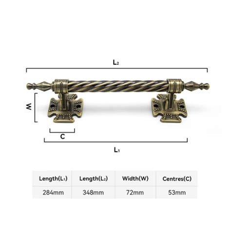 Custom Length Metal Twist Design Funeral Accessories Funeral Supply ...