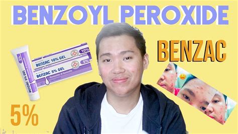 Benzac Benzoyl Peroxide 5 Review For Acne Philippines Youtube