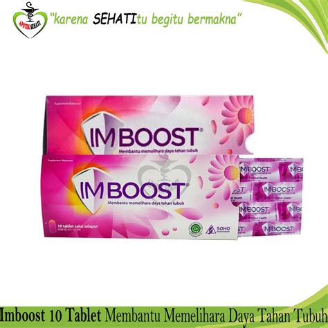 Jual All Varian Imboost Tablet Imun Suplemen Daya Tahan Tubuh Im Boost