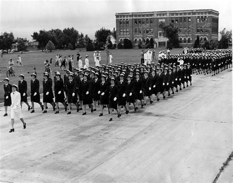 WAVES Marching in Formation – Women of World War II