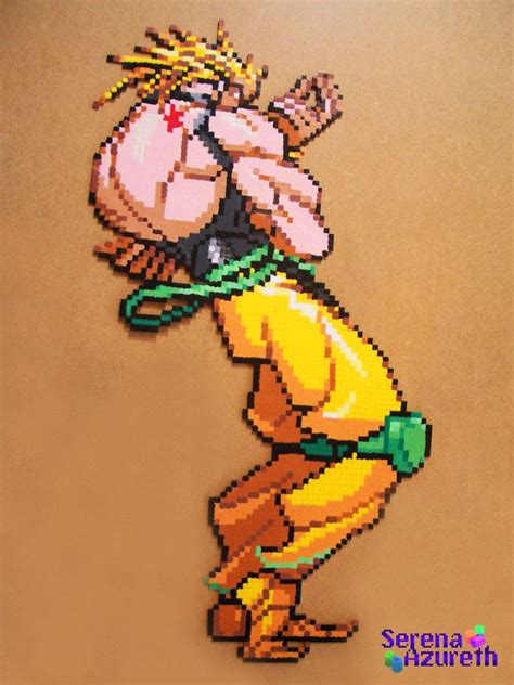 Dio Bead Sprite Anime Pixel Art Pix Art Pixel Art