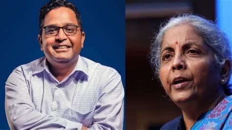 Vijay Shekhar Sharma Meets Fm Nirmala Sitharaman Amid Paytm Crisis