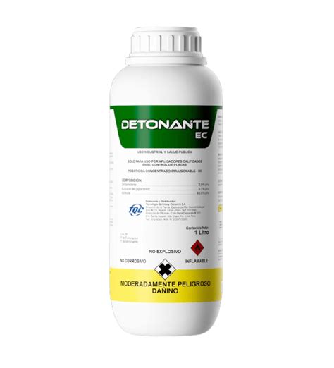 Detonante E C X Litro Insecticida Deltametrina Butoxido De