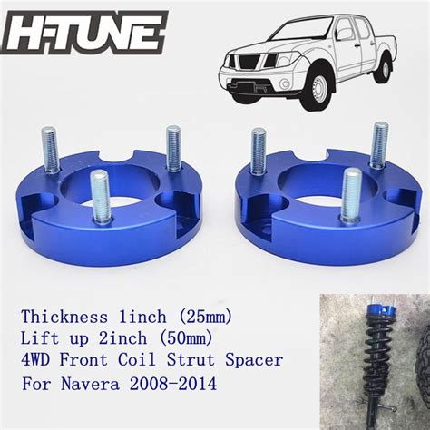 H Tune Mm Aluminum Alloy Coil Front Strut Spacers For Navara