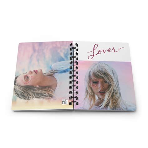 Taylor Swift Spiral Bound Journal Etsy