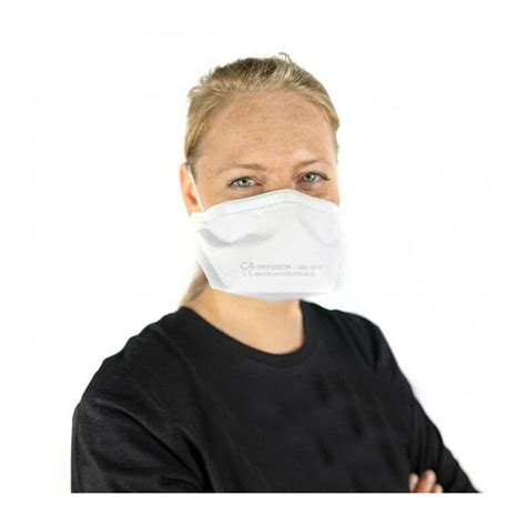 Masque respiratoire jetable FFP2 taille standard Boîte de 25 Sachet