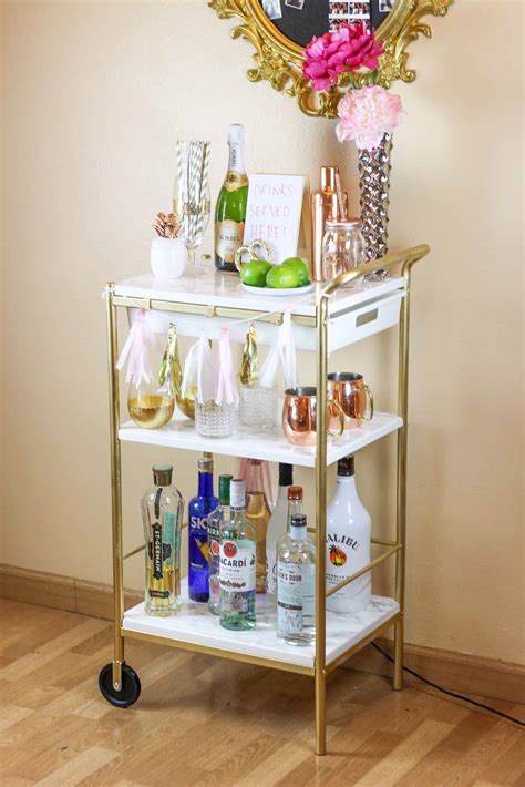 Dozen DIY Bar Carts: A Must-Have at Every House Party