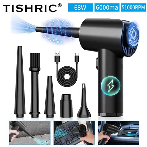 TISHRIC Air Duster воздуходувка для клавиатуры компьютера, чистка ...