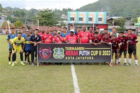 Ketua Koni Papua Buka Turnamen Merah Putih Cup Ii Bentuk Pengembangan