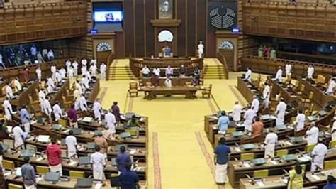 Ruckus In Kerala Assembly Complex Mlas And House Marshals Clash At