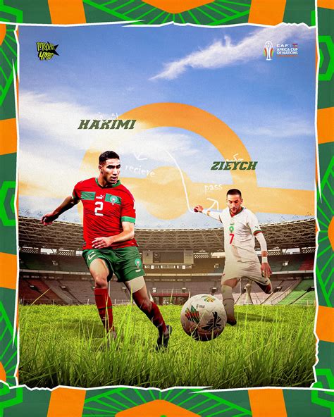 Morocco National Team x 2023 AFCON Artworks :: Behance