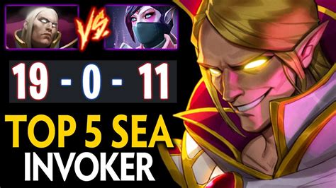 Top Sea Mikoto Invoker Vs Templar Assassin Mid Perfect Game