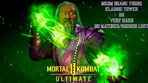 Mortal Kombat 11 Ultimate Mksm Shang Tsung Klassic Tower On Very Hard