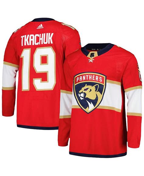 Adidas Mens Matthew Tkachuk Red Florida Panthers Home Authentic Pro