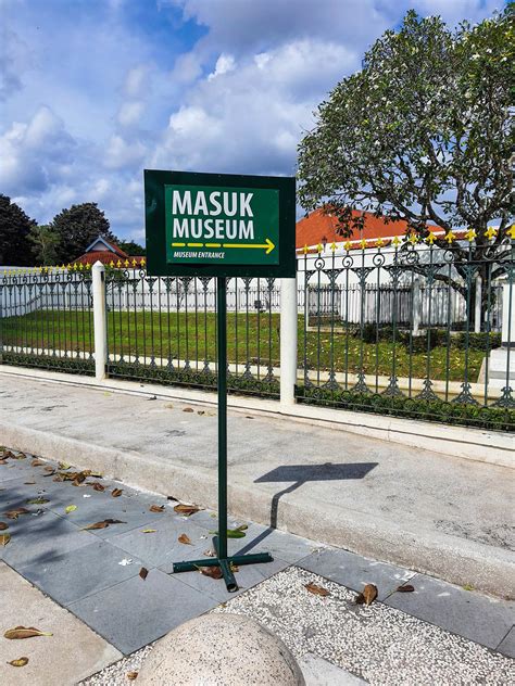 Yogyakarta Indonesia In November The Entrance Sign For The Fort