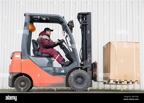 forklift load  res stock photography  images alamy