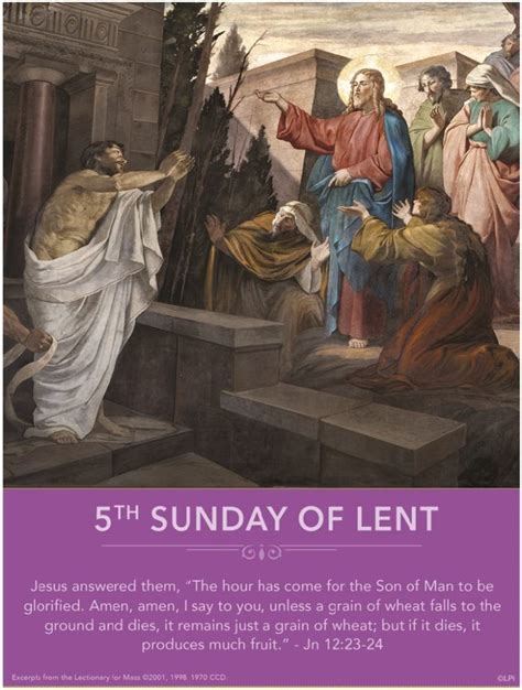 Fifth Sunday Of Lent 2024 Dalia Ruperta