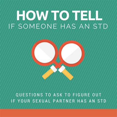 How To Tell If Someone Has An STD Std To Tell Sexually Transmitted