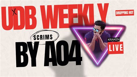 Udb Weekly Scrims Day By Ao Bgmi Live Kraken Udb Scrims Youtube