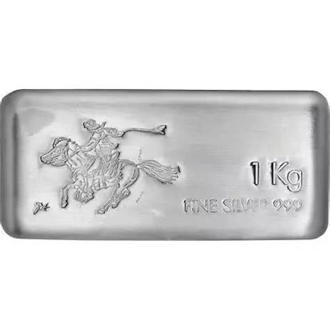 Kilo Silvertowne Pony Silver Bar New Stout Gold And Silver