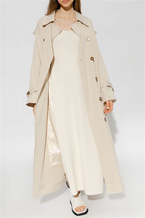 By Malene Birger Double Breasted Trench Coat Women S Clothing Vitkac