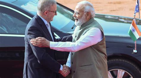 Modi Albanese Talks Indian Pm Raises The Issue Of Temple Attacks In