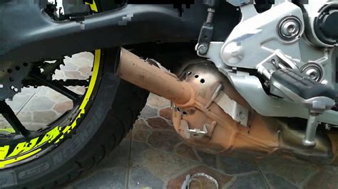 Yamaha Mt07 Stock Exhaust Upgrade Mod Youtube